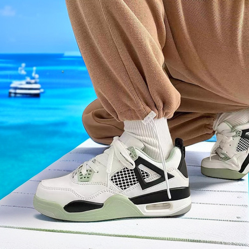 Harajuku style ulzzang retro air-cushion dad shoes for couples thick-soled niche street photography jogging casual sports shoes for men