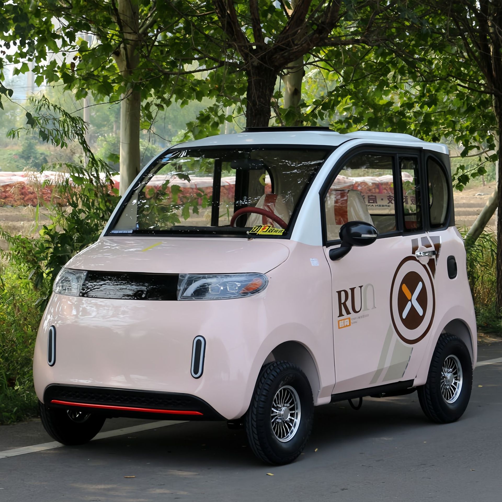 Yujie Xiaobuding Electric Four-Wheel Vehicle, Home Use, New Energy, Small, Enclosed (Auto Parts and Accessories) - vehicle-only