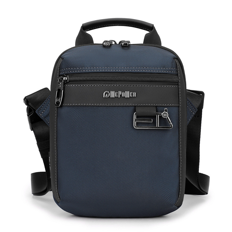 WEPOWER nuevo viaje de negocios de ocio para hombres inclinado viaje al aire libre plano vertical bolso de hombro