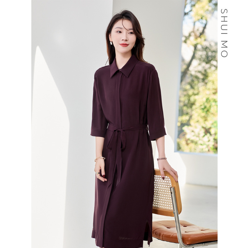 Original High-End Silk Dress, Summer High-Quality Silk Women's Dress, Women's Dress, Mulberry Silk Women's Clothing, Summer 6892
