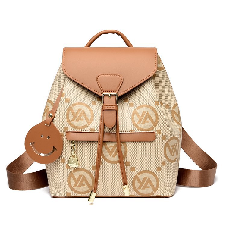 Primavera y verano nueva moda temperamento hombro de hombro PU mochilas de mujer fábrica directa al por mayor