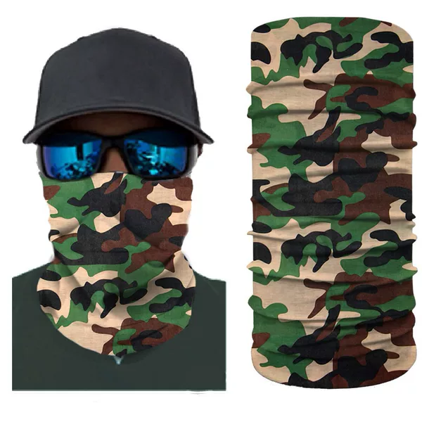 Multi-Functional Seamless Sports Headscarf Outdoor Magic Riding Sun Protection Sweat-Absorbing Windproof Headscarf Mask Neck Gaiter Mask