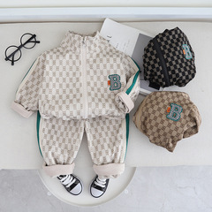 New Children's Clothing Live Stream Supply for 2024 - Unisex Sweatshirt Sets for Boys and Girls, Children's Wear for Spring and Autumn, Long-Sleeved, Long Pants, Trendy