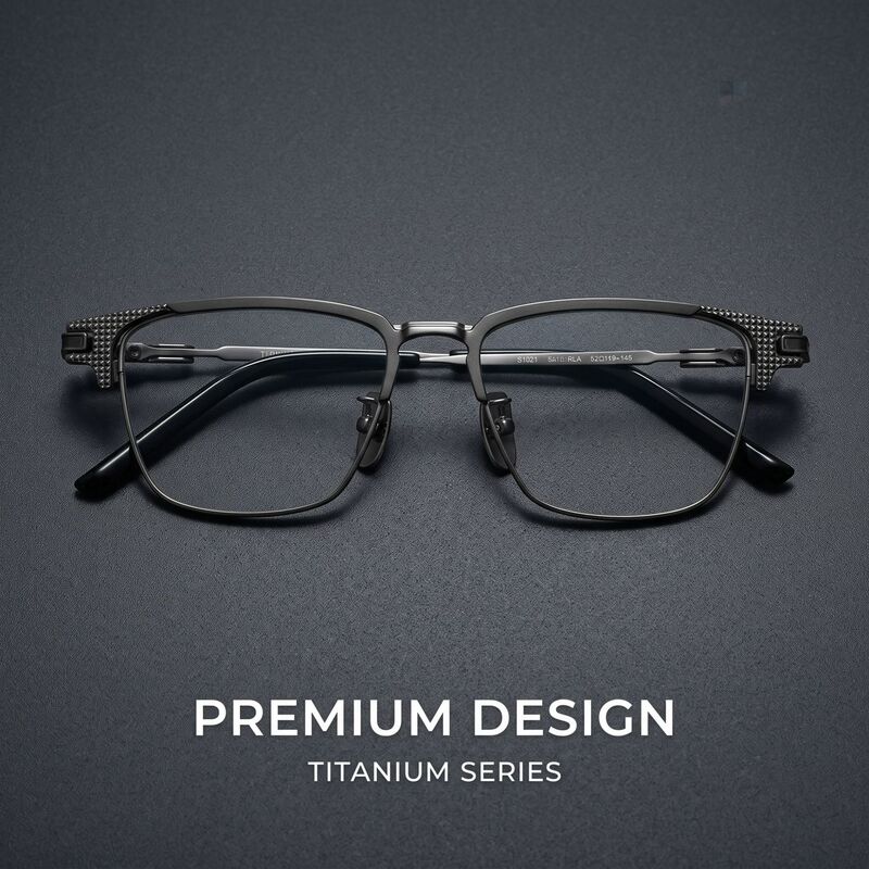Kimura Takuya with pure titanium half-frame glasses myopia men's big face retro frame business eyebrow wire frame Shenzhen S02T Kimura Takuya with pure titanium half-frame glasses myopia men's big face retro frame business eyebrow wire frame Shenzhen S02T