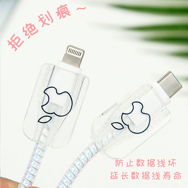 Apple, мультяшный защитный чехол для iPhone 13, зарядное устройство, 20W