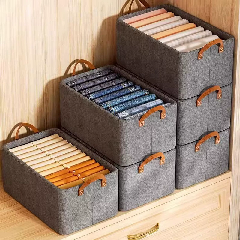 Катионный стальной каркас для хранения Многофункциональный складной ящик для ящика большой емкости с ручной коробкой для хранения завод