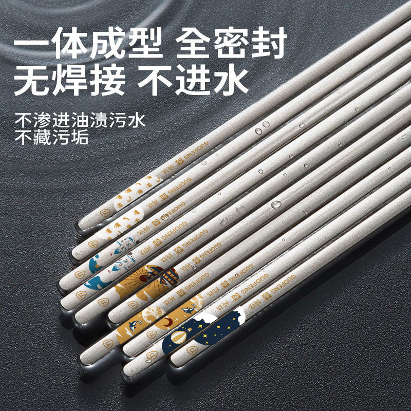 Pure Titanium Chopsticks, Food-Grade, for Family Use, One Chopstick Per Person, 2026 New Model, High-End Antibacterial and Anti-Mold Titanium Chopsticks for Home Use Pure Titanium Chopsticks, Food-Grade, for Family Use, One Chopstick Per Person, 2026 New Model, High-End Antibacterial and Anti-Mold Titanium Chopsticks for Home Use