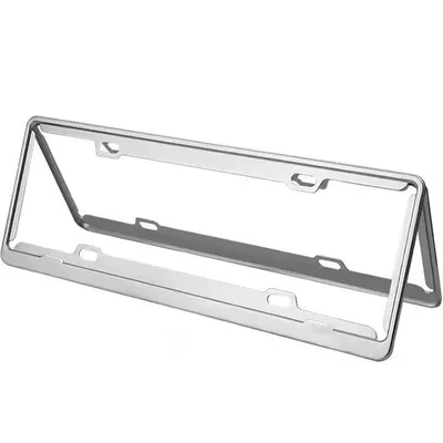 New Traffic Regulations Aluminum Alloy: License plate holder/license plate holder