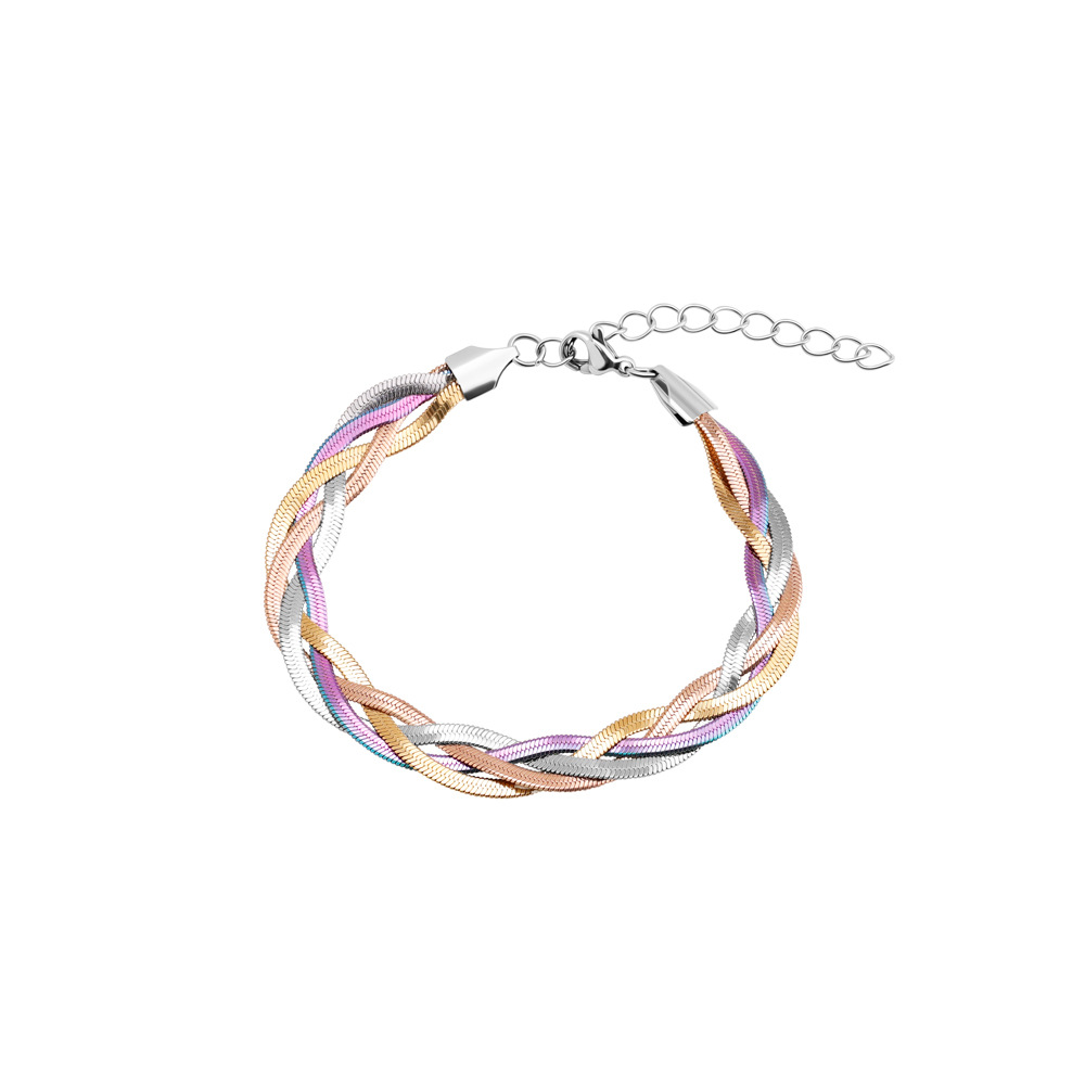 6g Weight Bracelets, Necklace Classification 1 Piece Quantity Daily Occasion Stainless Steel Material Geometric Pattern Unisex Gender Plating Design IG Style Style Stainless Steel IG Style Geometric Plating Bracelets Necklace 11