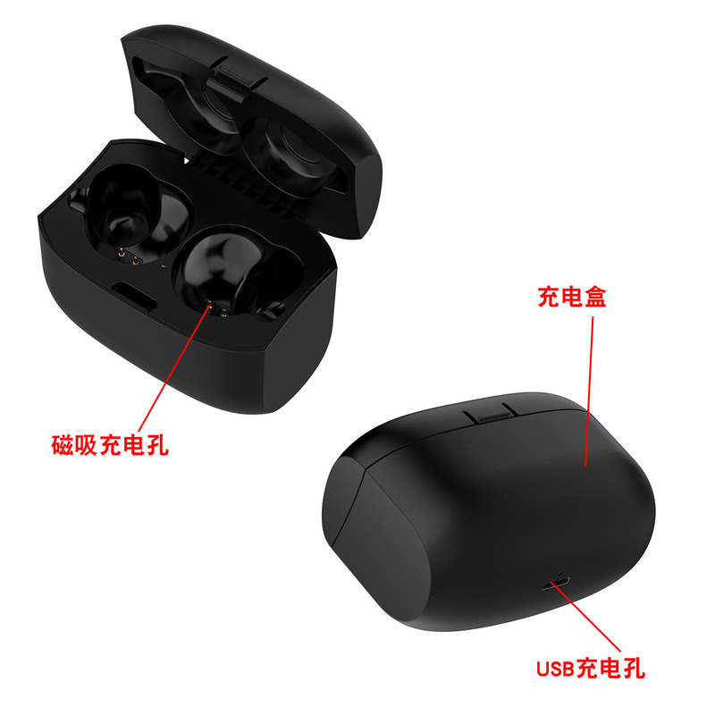 For Jabra Jethro Elite 65T Charging Case, Wireless Bluetooth Headset 65T Charging Bin For Jabra Jethro Elite 65T Charging Case, Wireless Bluetooth Headset 65T Charging Bin