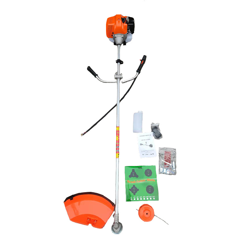 汽油割草机43cc两冲程手扶式轻便便携公园小区除草修剪大马力
