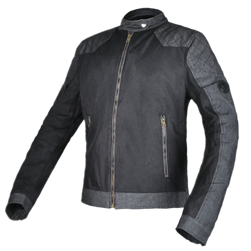 VOLERO motocicleta para hombres y mujeres verano malla transpirable ocio chaqueta de motocicleta chaqueta anti-caída