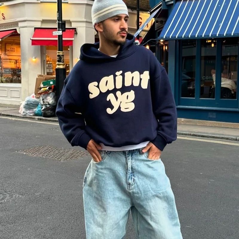 Herrenbekleidung Herbst und Winter neue Pullover Anzüge Mode Sport LOGO Kleidung Druck Langarm Pullover Kapuzenpullover_voghion.com