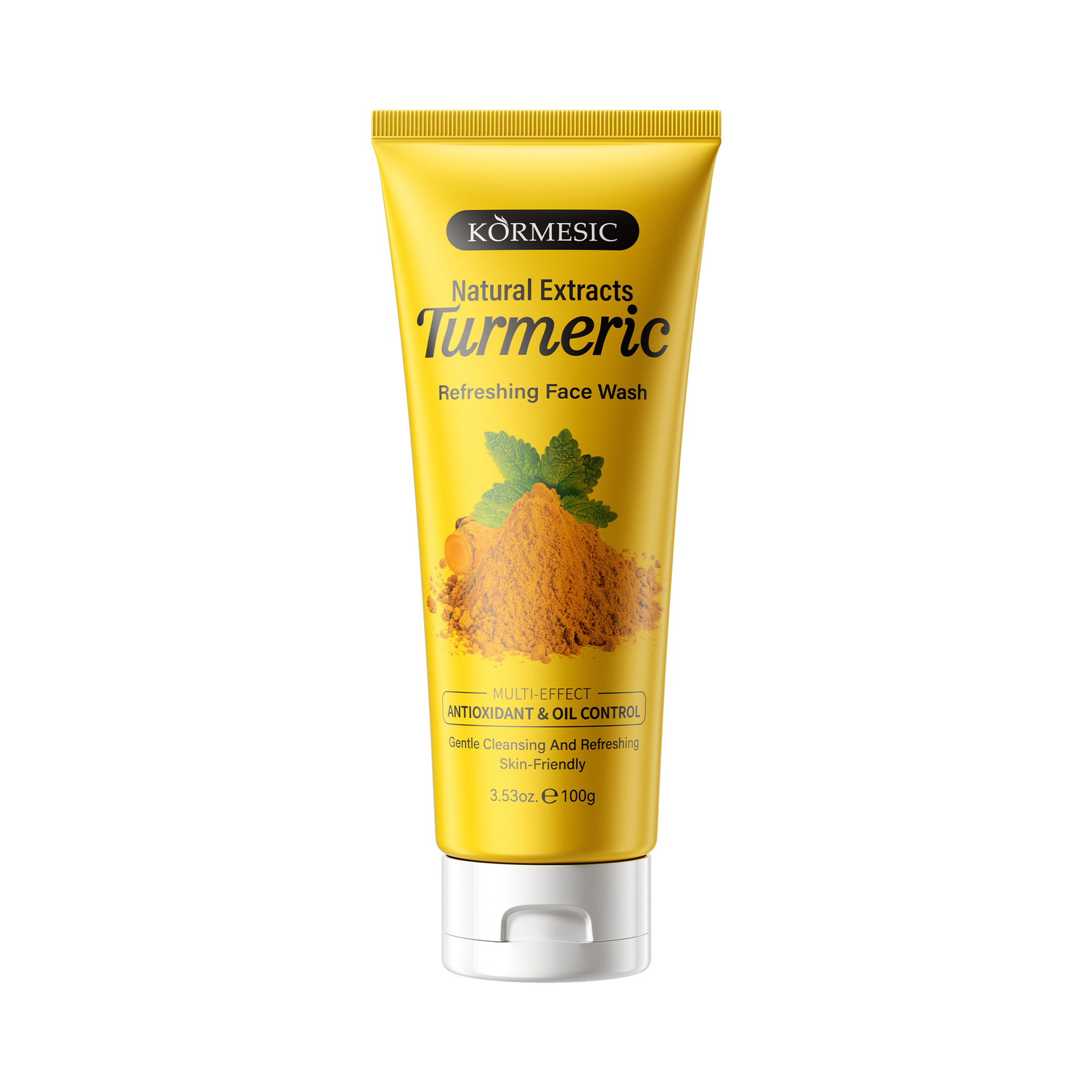 KORMESIC Turmeric Facial Care Set 4 Pieces Set Limpiador / Facial Spray Factory Cross-Border Wholesale image 10