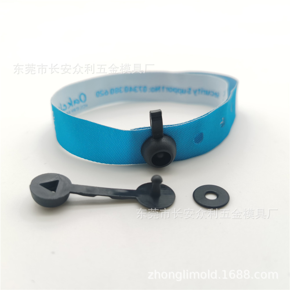 手腕带扣 一次性手腕扣 一次性手腕带扣 标识带扣 倒刺扣 连扣