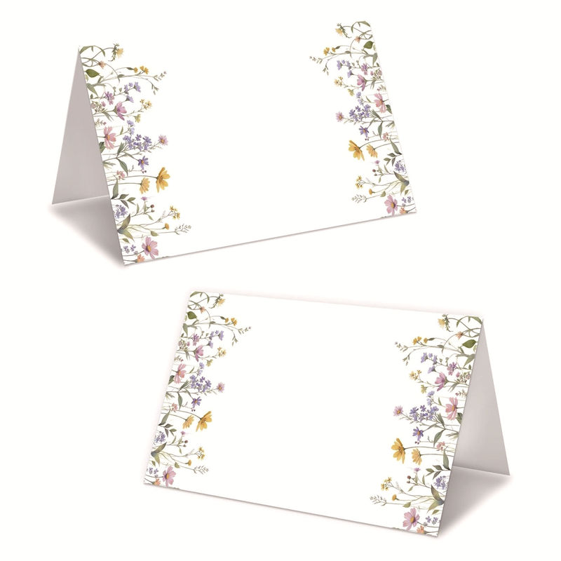 Pastoral Style Watercolor Wildflower Table Cards for Weddings and Banquets, Foldable Seating Cards, Fresh Party Table Name Decoration Cards Pastoral Style Watercolor Wildflower Table Cards for Weddings and Banquets, Foldable Seating Cards, Fresh Party Table Name Decoration Cards