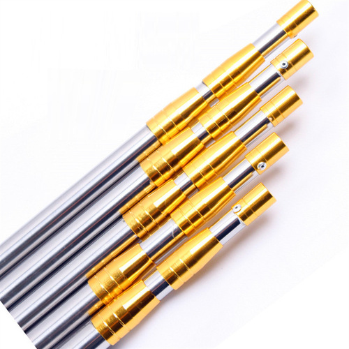 Wholesale fishing supplies stainless steel net copying rod, large net copying head, harpoon rod 3 meter net copying, fishing gear accessories