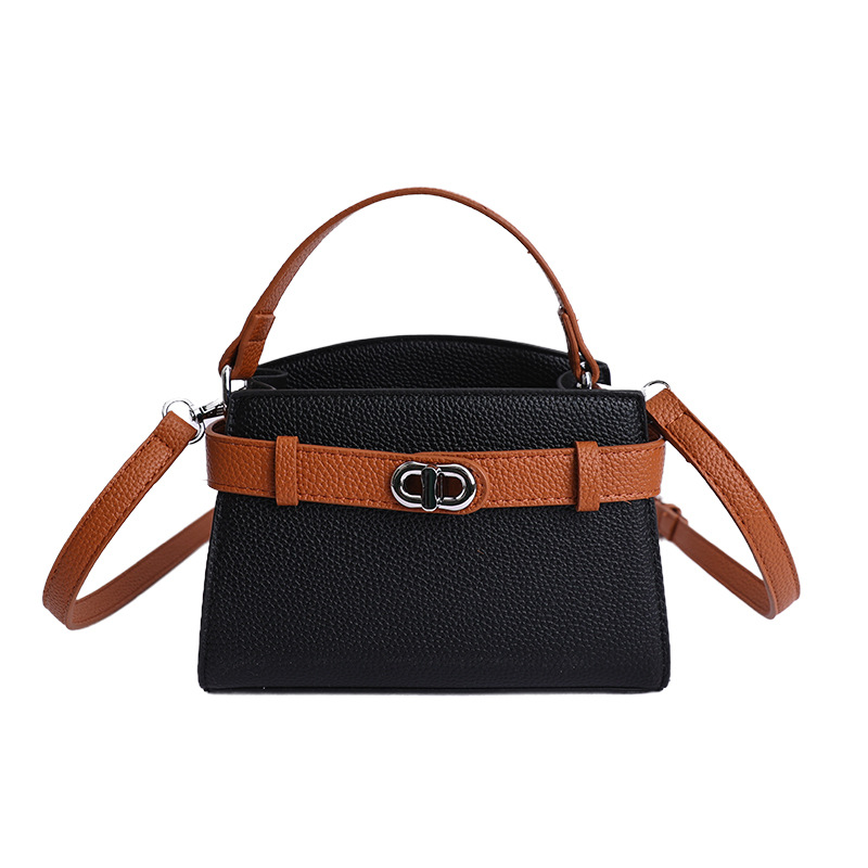 Este año, la moda de Kelly 2026 nuevo estilo femenino de estilo de viaje de moda de color contraste de hombro único bolso de tramo inclinado
