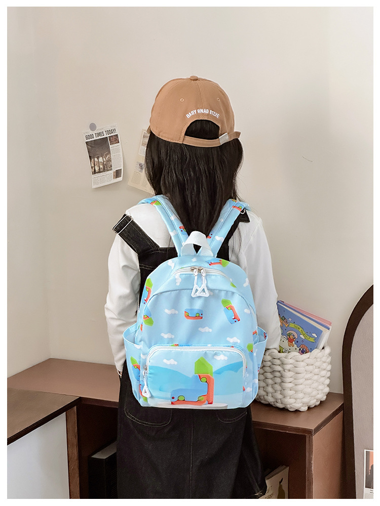 Anti-theft Geometric Casual Kids Backpack display picture 6