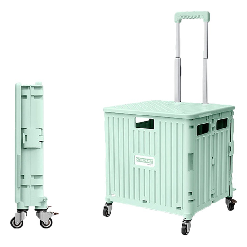 Fabricante: Fabricante al mayor, supermercado, carrito plegable portátil, carrito de supermercado, carrito giratorio, carrito de plástico, carrito