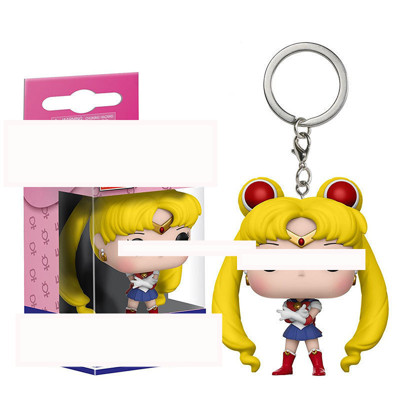 Keychain transfronterizo dibujos animados colgante regalo hecho a mano