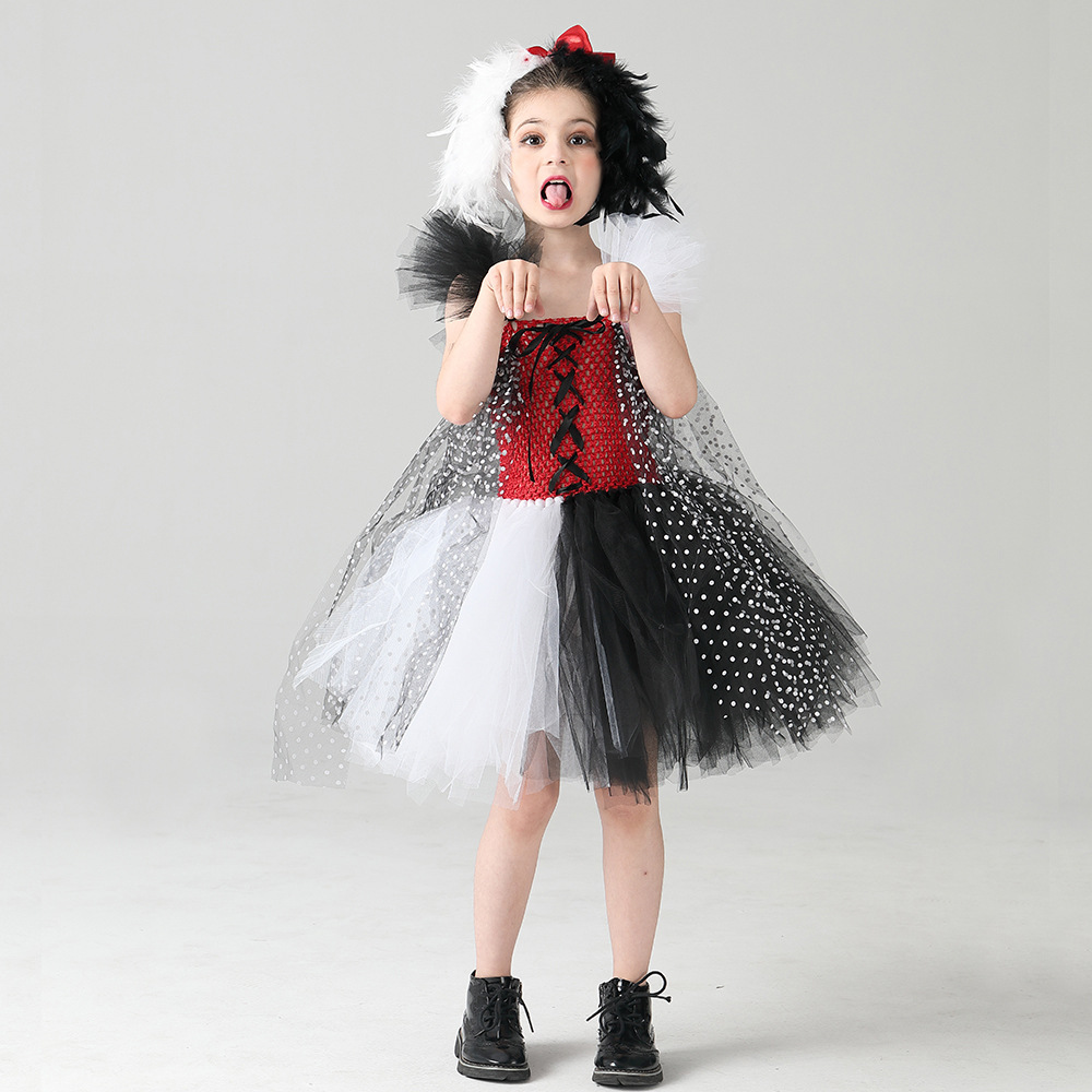 Cruella Cosplay Dress Image 2