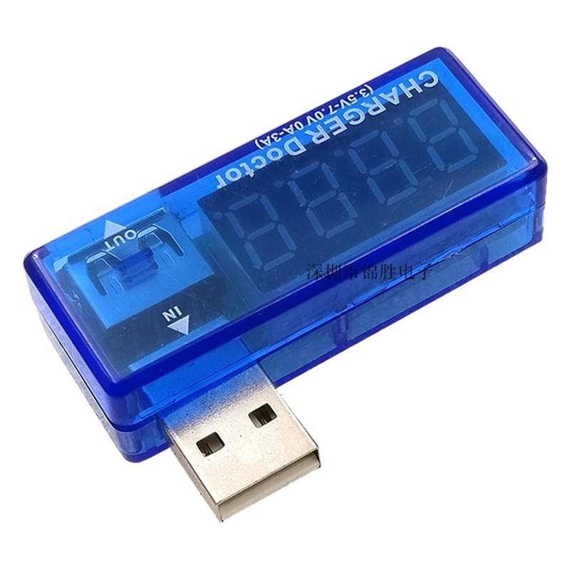 USB тестер напряжения тока зарядки детектор USB Вольтметр Амперметр может обнаруживать USB-оборудование