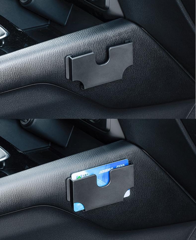 Japanese yac car card slot car sun visor storage car Multi-Function Card Holder card holder card box