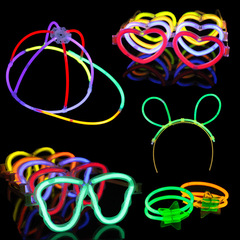 Disposable glow stick concert glow bracelet birthday glow stick flash bracelet street stall luminous toys wholesale