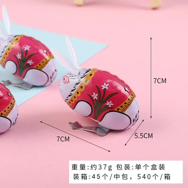 2 iron rabbits
