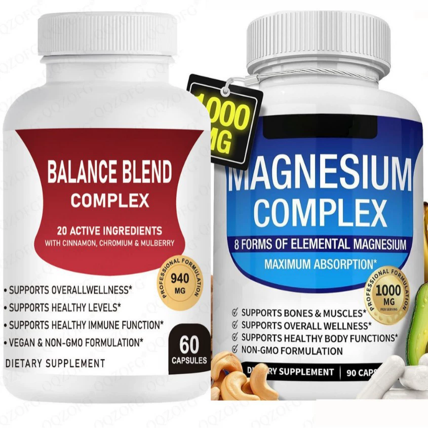 TK кросс-бордерный популярный набор капсул для баланса магния, комплексный состав для баланса