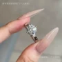 光面情人订婚18k钻戒