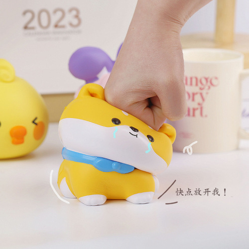 New slow rebound toys, pinch dolls, vent gifts, cute cartoon decompression crafts, children's toys wholesale