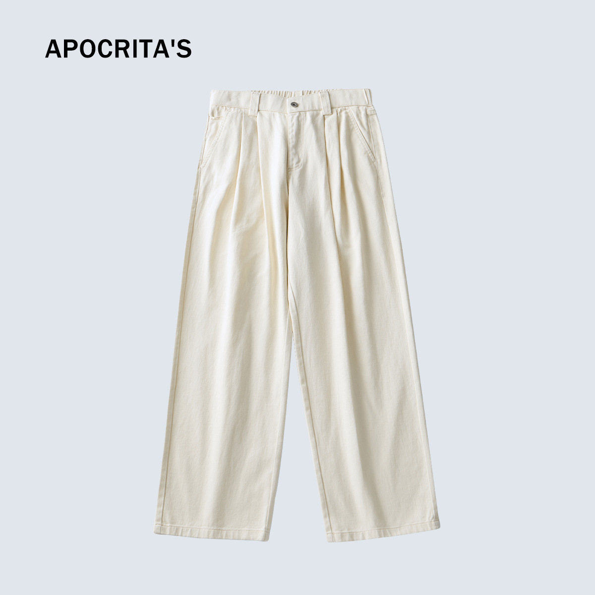 Sin devoluciones ni cambios【Liquidación por tiempo limitado a un precio súper bajo】Pantalones casuales holgados y rectos para hombre APO, para otoño e invierno
