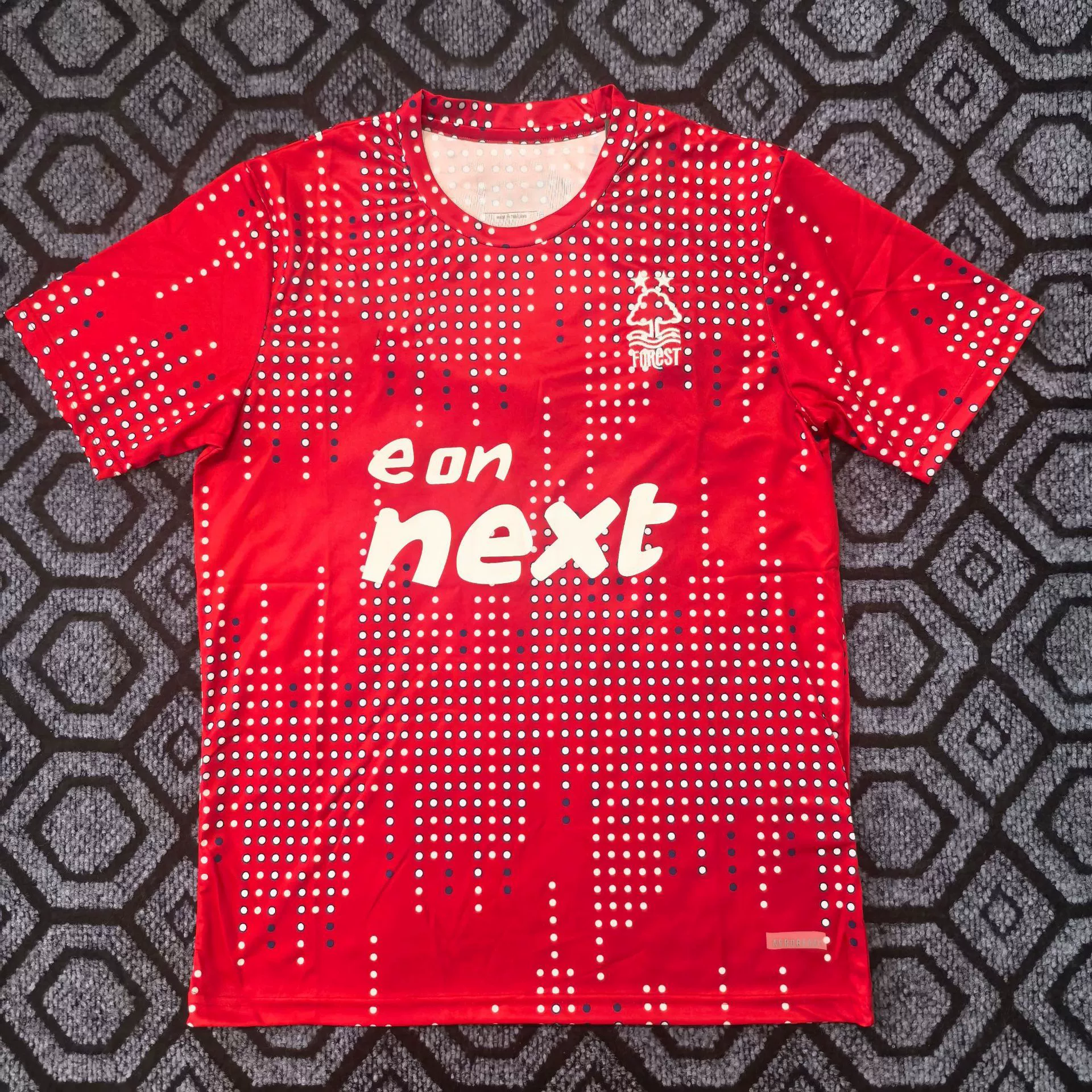 25-26 Club's new football uniform Barcelona Juventus Oasis ко-брендированная футболка с коротким рукавом джерси популярность