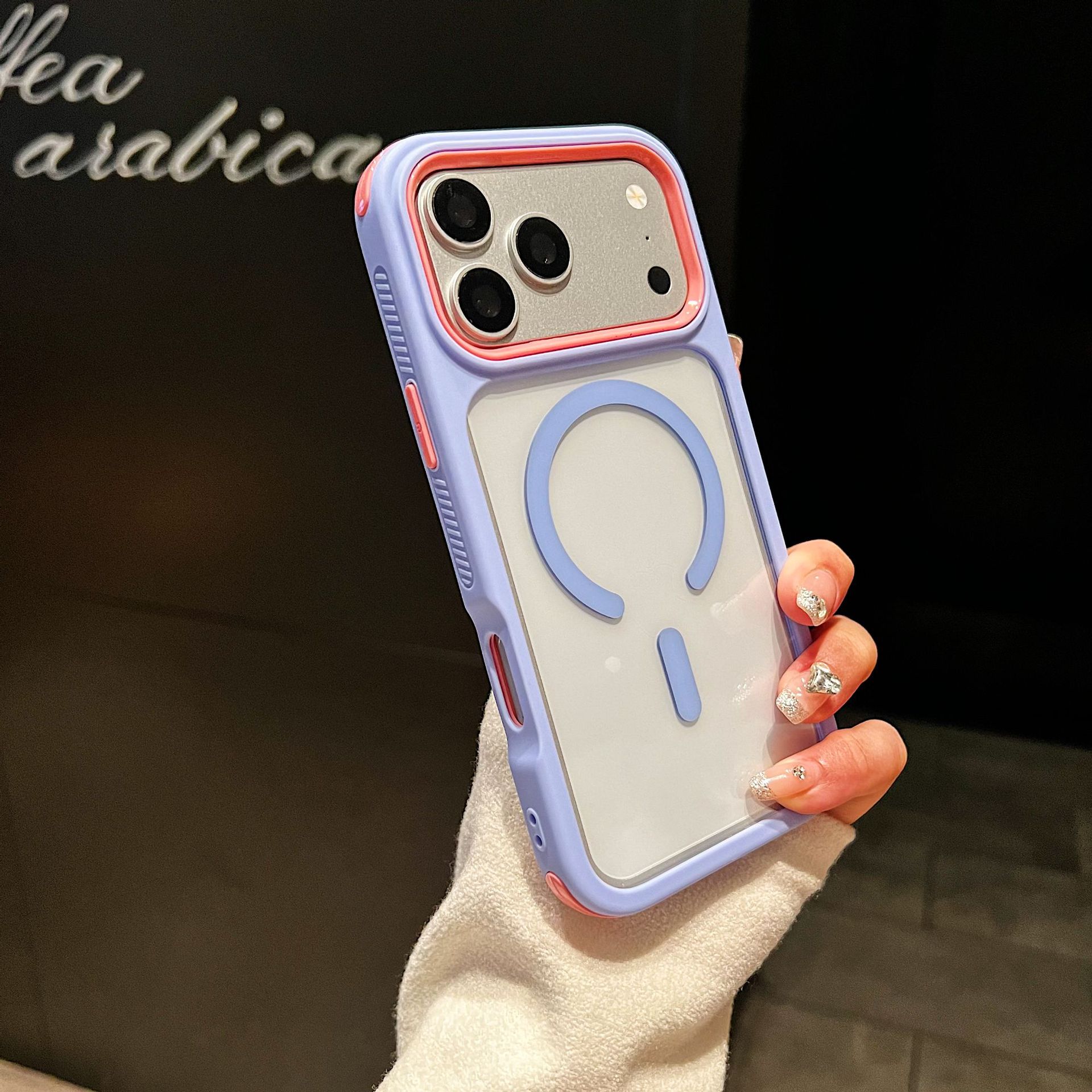 Cool 3 - en - 1 adsorción antideslizante para iPhone18PROMAX teléfono móvil Apple 17 caso anti-caída 13 image 16