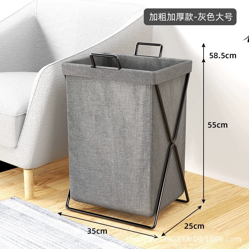 Home laundry basket, foldable high quality storage basket