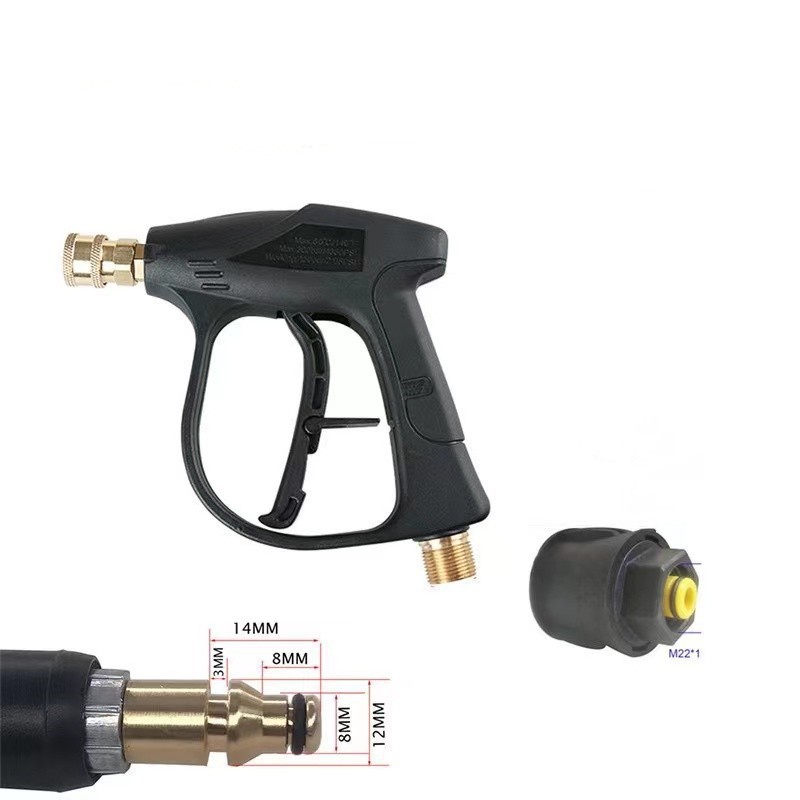 Cross-border supply of universal 8/9mm quick-connect adapters for high-pressure water hoses of Liqi Bosch car washers
