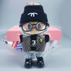 Labubu公仔服ファッション馬甲一代二代通は人形の子供服を着ています。