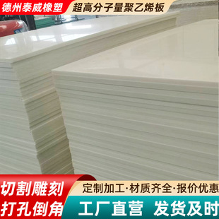 Ultra-High Molecular Weight Polyethylene Pp Board Pe Board High Density Thickeneded Plastic Backing Board Self-Lubricating Compartment Lining Nylon Board