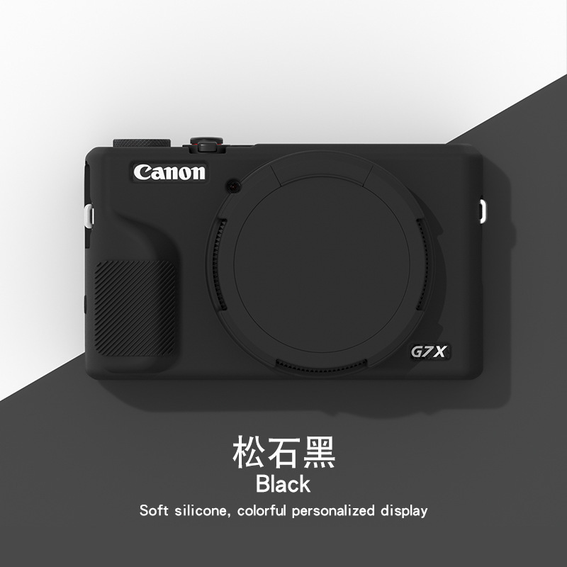 Canon g7x3 傷防止および落下防止保護カバーシリコンソフトシェル Mark III デジタルカメラシリコンソフトシェルに適しています。|undefined