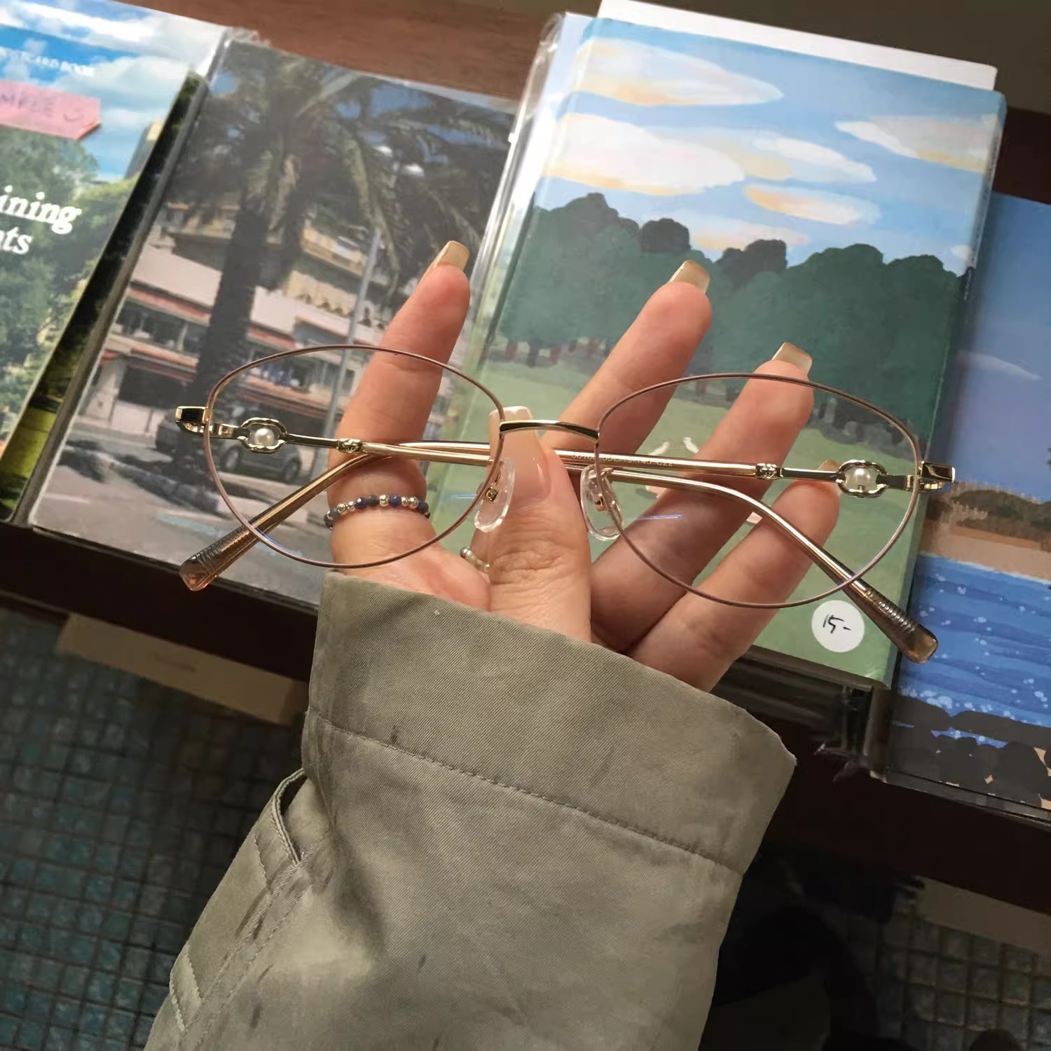 antler‘s same style 58166 glasses high jgg cat‘s eye glasses large frame 55 slimming frame ultra light fashionable xiaohongshu