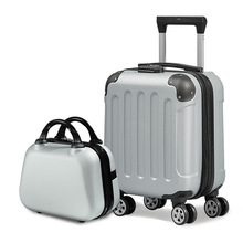 登机箱批发14寸小型行李箱精致轻便密码箱小拉杆箱携带登机旅行箱