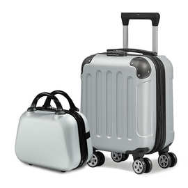 登机箱批发14寸小型行李箱精致轻便密码箱小拉杆箱携带登机旅行箱