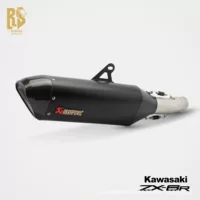 RS подходит для модификации выхлопной трубы Kawasaki ZX-6R/RR, карбоновая головка Puppy Pro, средняя часть хвоста, уличные соревнования