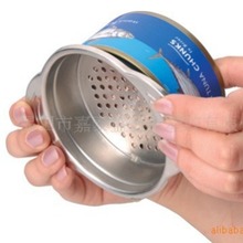家用小工具CH-14不銹鋼瀝水器罐頭過濾有耳罐頭隔渣濾水廚房工具