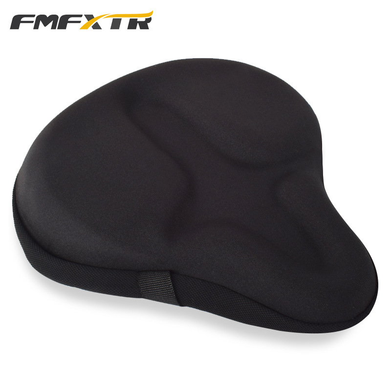 マウンテンバイクの座布団カバーの厚い超柔らかい座布団サドルの快適な座布団の前の座布団の大きいお尻のスポンジシート