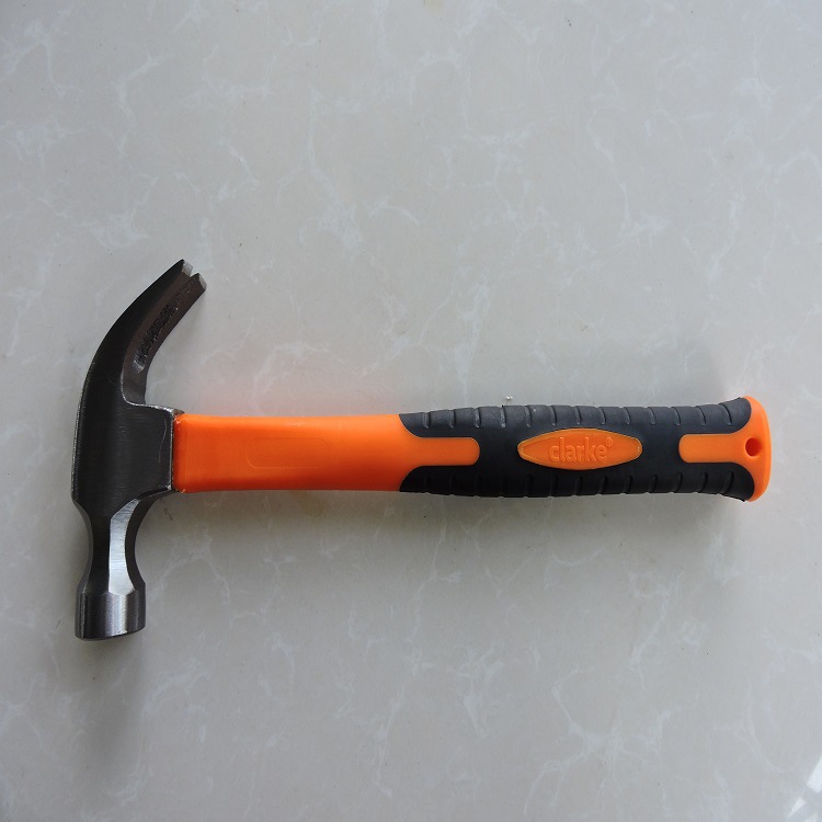 厂家国内供应优质碳钢材质塑柄羊角锤 榔头    美式羊角锤 防爆工