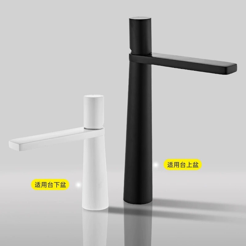 Stainless Steel Bathroom Cabinet Faucet Household Toilet Basin Wash Basin Table Basin Splash-proof Faucet Waterfall Undertable Basin