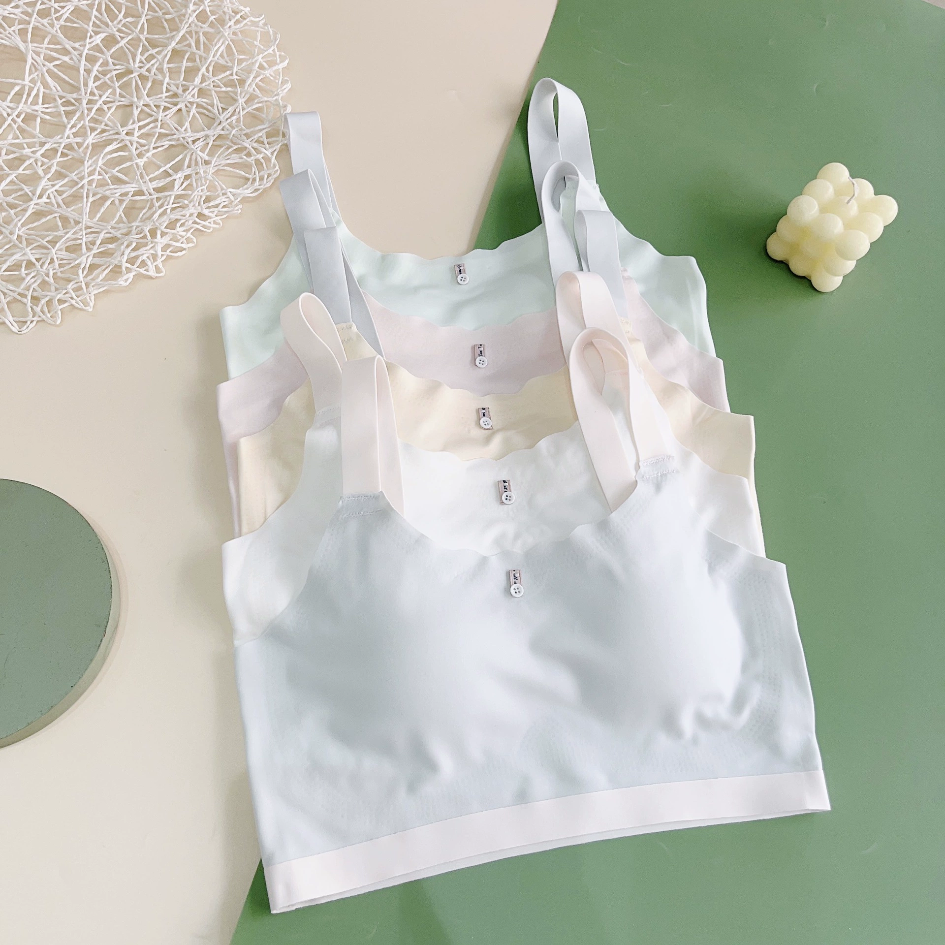 А underwear для учащихся начальной школы, противоударный беспроводной бюстгальтер, бюстгальтер для девочек-подростков, для младшей школы